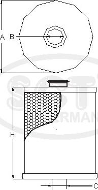 SCT-MANNOL SC 7015 - Топливный фильтр mashina-shop.ru