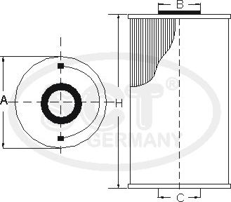 SCT-MANNOL SC 7046 P - Топливный фильтр mashina-shop.ru