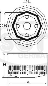 SCT-MANNOL SM 125 - Масляный фильтр mashina-shop.ru