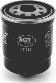 SCT-MANNOL ST 316 - Топливный фильтр mashina-shop.ru