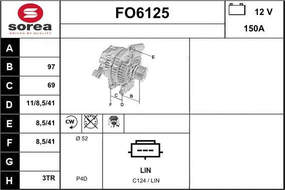 Sera FO6125 - Генератор mashina-shop.ru