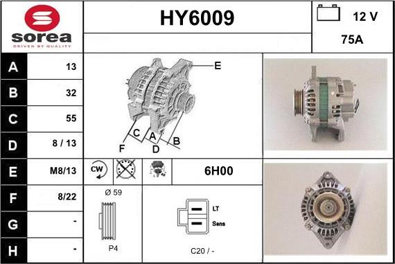 Sera HY6009 - Генератор mashina-shop.ru