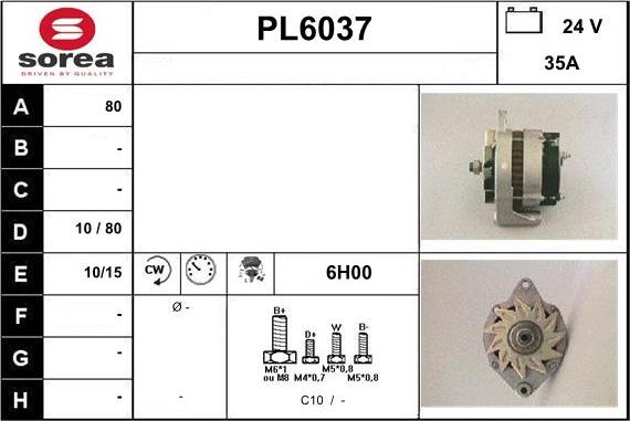 Sera PL6037 - Генератор mashina-shop.ru