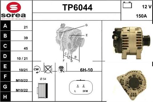 Sera TP6044 - Генератор mashina-shop.ru