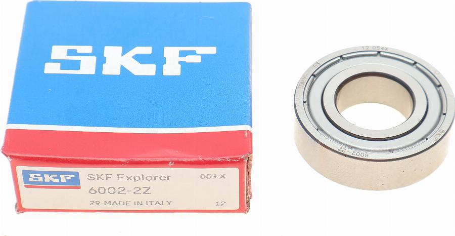 SKF 60022Z - Центрирующий опорный подшипник, система сцепления mashina-shop.ru