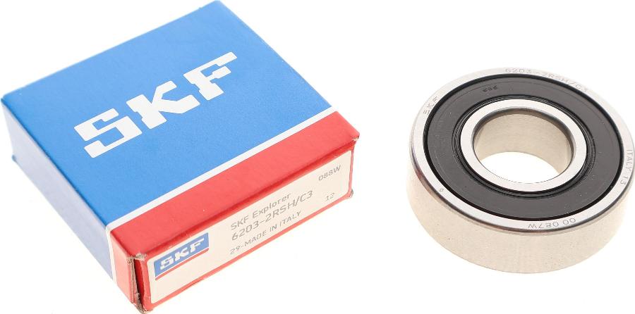 SKF 6203-2RSH/C3 - Комплект подшипника ступицы колеса mashina-shop.ru