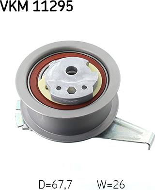 SKF VKM11295 - Натяжной ролик, зубчатый ремень ГРМ mashina-shop.ru