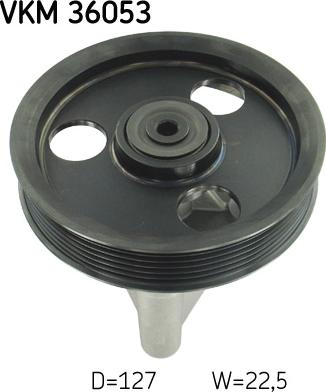 SKF VKM 36053 - Ролик, поликлиновый ремень mashina-shop.ru