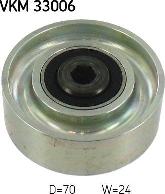 SKF VKM 33006 - Ролик, поликлиновый ремень mashina-shop.ru