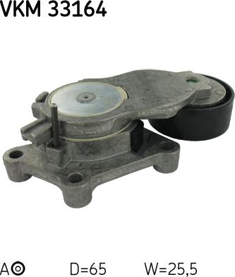 SKF VKM 33164 - Ролик, поликлиновый ремень mashina-shop.ru