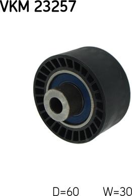 SKF VKM 23257 - Направляющий ролик, зубчатый ремень ГРМ mashina-shop.ru