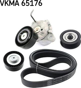 SKF VKMA 65176 - Поликлиновый ременный комплект mashina-shop.ru