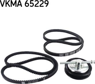 SKF VKMA 65229 - Комплект клинового ремня mashina-shop.ru