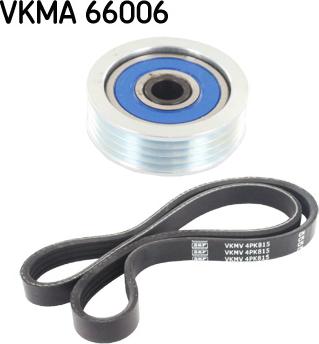 SKF VKMA 66006 - Поликлиновый ременный комплект mashina-shop.ru