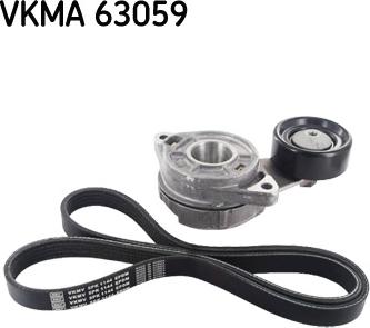 SKF VKMA 63059 - Поликлиновый ременный комплект mashina-shop.ru