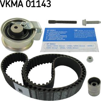 SKF VKMA 01143 - Комплект зубчатого ремня ГРМ mashina-shop.ru