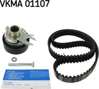 SKF VKMA 01107 - Комплект зубчатого ремня ГРМ mashina-shop.ru