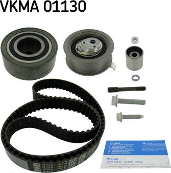 SKF VKMA 01130 - Комплект зубчатого ремня ГРМ mashina-shop.ru