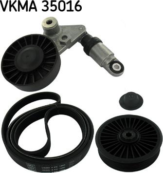 SKF VKMA 35016 - Поликлиновый ременный комплект mashina-shop.ru