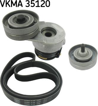 SKF VKMA 35120 - Поликлиновый ременный комплект mashina-shop.ru