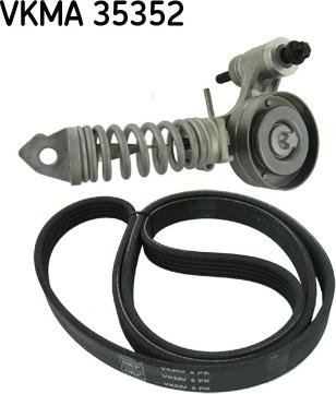 SKF VKMA 35352 - Поликлиновый ременный комплект mashina-shop.ru