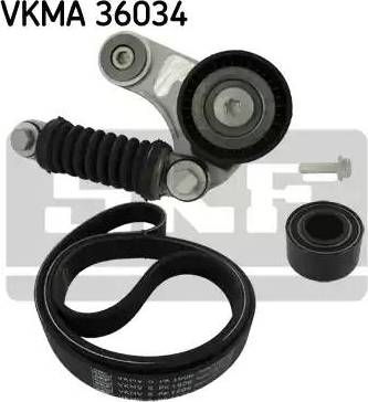 SKF VKMA 36034 - Поликлиновый ременный комплект mashina-shop.ru