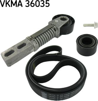 SKF VKMA 36035 - Поликлиновый ременный комплект mashina-shop.ru