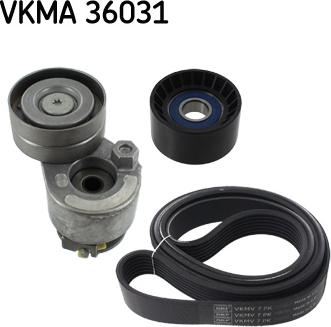 SKF VKMA 36031 - Поликлиновый ременный комплект mashina-shop.ru