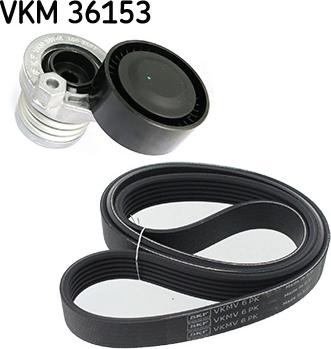 SKF VKMA 36153 - Поликлиновый ременный комплект mashina-shop.ru