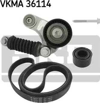 SKF VKMA 36114 - Поликлиновый ременный комплект mashina-shop.ru