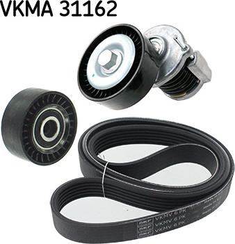 SKF VKMA 31162 - Поликлиновый ременный комплект mashina-shop.ru