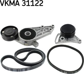 SKF VKMA 31122 - Поликлиновый ременный комплект mashina-shop.ru