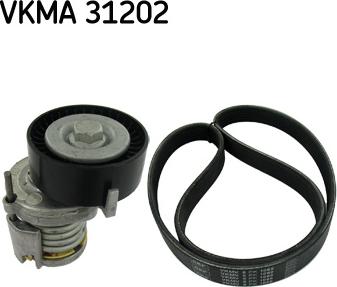 SKF VKMA 31202 - Поликлиновый ременный комплект mashina-shop.ru