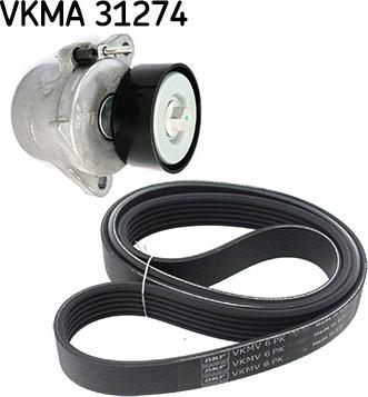 SKF VKMA 31274 - Поликлиновый ременный комплект mashina-shop.ru