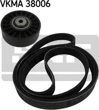 SKF VKMA 38006 - Поликлиновый ременный комплект mashina-shop.ru