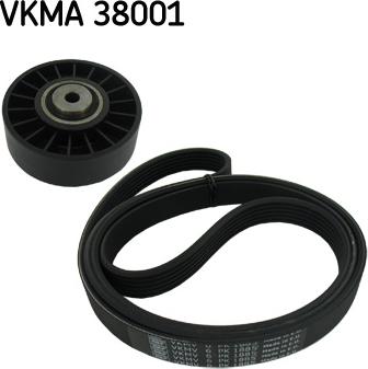 SKF VKMA 38001 - Поликлиновый ременный комплект mashina-shop.ru