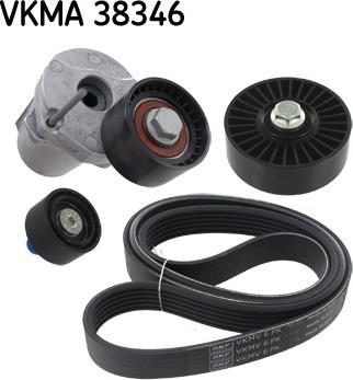 SKF VKMA 38346 - Поликлиновый ременный комплект mashina-shop.ru