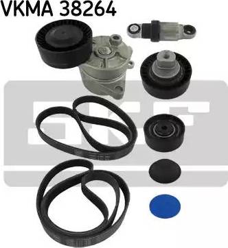 SKF VKMA 38264 - Поликлиновый ременный комплект mashina-shop.ru