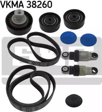 SKF VKMA 38260 - Поликлиновый ременный комплект mashina-shop.ru