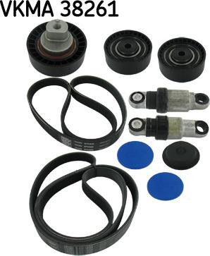 SKF VKMA 38261 - Поликлиновый ременный комплект mashina-shop.ru