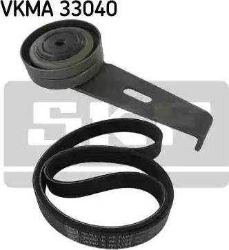 SKF VKMA 33040 - Поликлиновый ременный комплект mashina-shop.ru