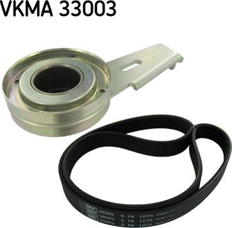 SKF VKMA 33003 - Поликлиновый ременный комплект mashina-shop.ru