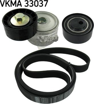 SKF VKMA 33037 - Поликлиновый ременный комплект mashina-shop.ru