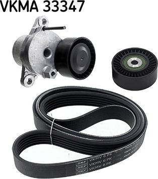 SKF VKMA 33347 - Поликлиновый ременный комплект mashina-shop.ru