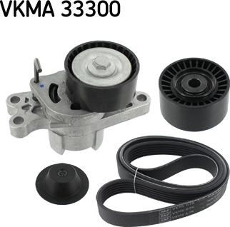 SKF VKMA 33300 - Поликлиновый ременный комплект mashina-shop.ru