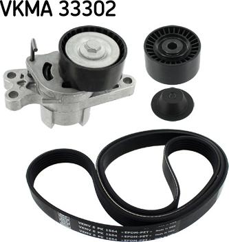 SKF VKMA 33302 - Поликлиновый ременный комплект mashina-shop.ru