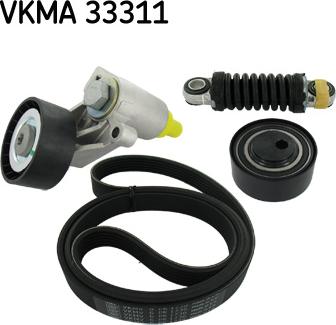 SKF VKMA 33311 - Поликлиновый ременный комплект mashina-shop.ru