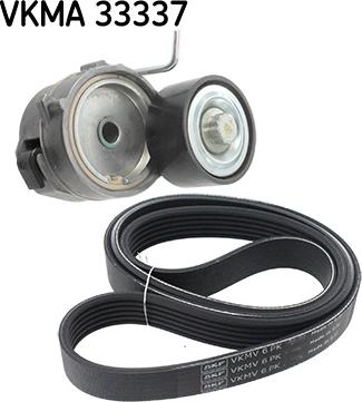 SKF VKMA 33337 - Поликлиновый ременный комплект mashina-shop.ru