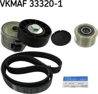 SKF VKMAF 33320-1 - Поликлиновый ременный комплект mashina-shop.ru