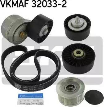 SKF VKMAF 32033-2 - Поликлиновый ременный комплект mashina-shop.ru